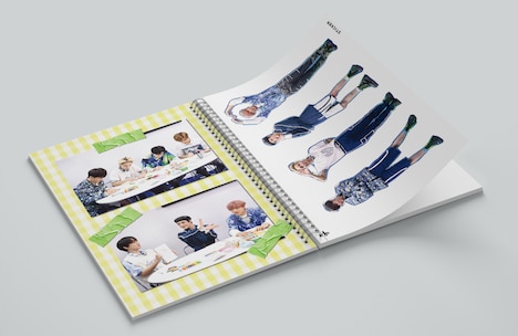 「DICON D'FESTA Edition -NCTDREAM-」付属のオリジナルデコブック。