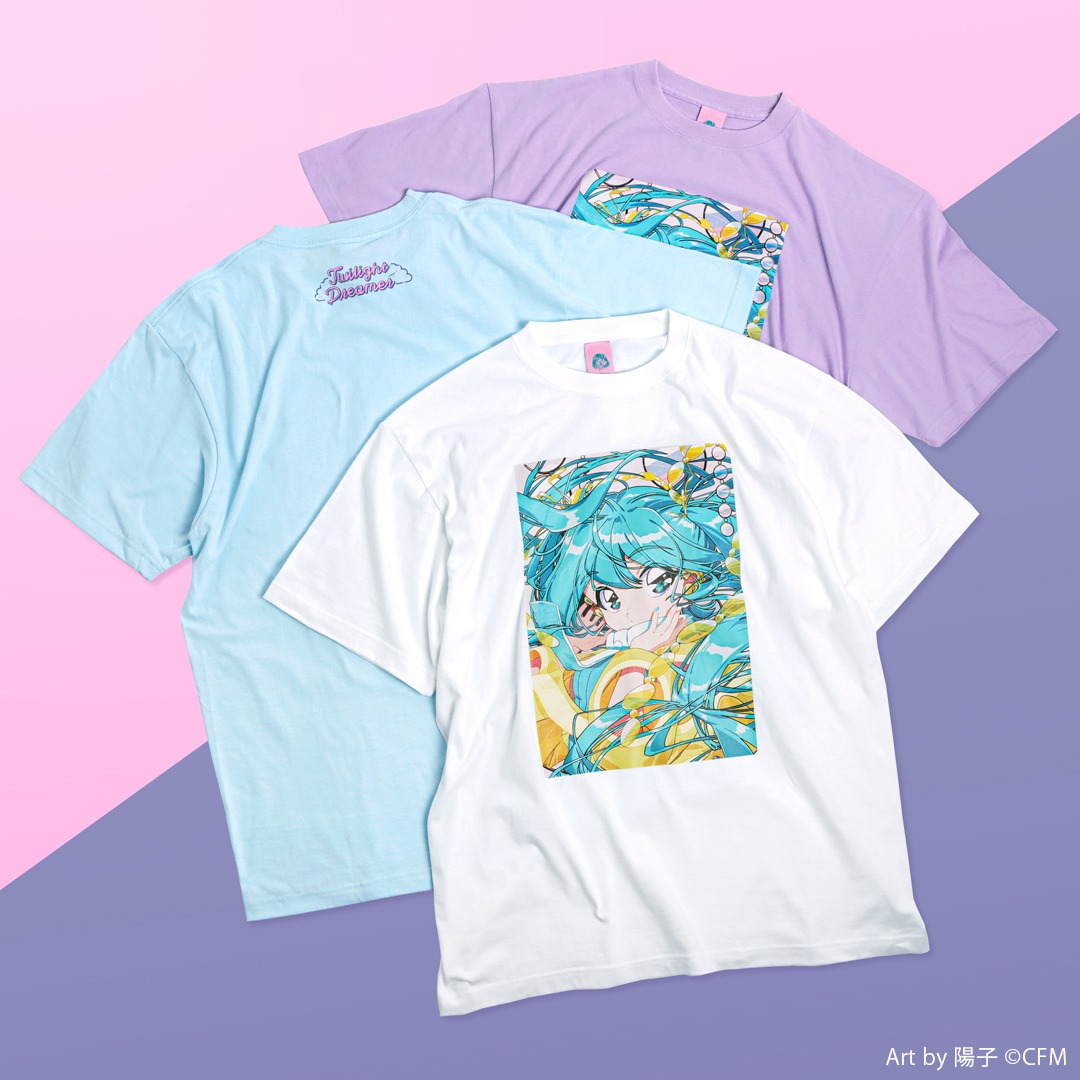 初音ミク トワイライト☆ドリーマー ビッグシルエットTシャツ