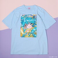 初音ミク トワイライト☆ドリーマー ビッグシルエットTシャツ（アクア）