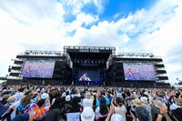 「ROCK IN JAPAN FESTIVAL 2022」よりBE:FIRSTのステージの様子。