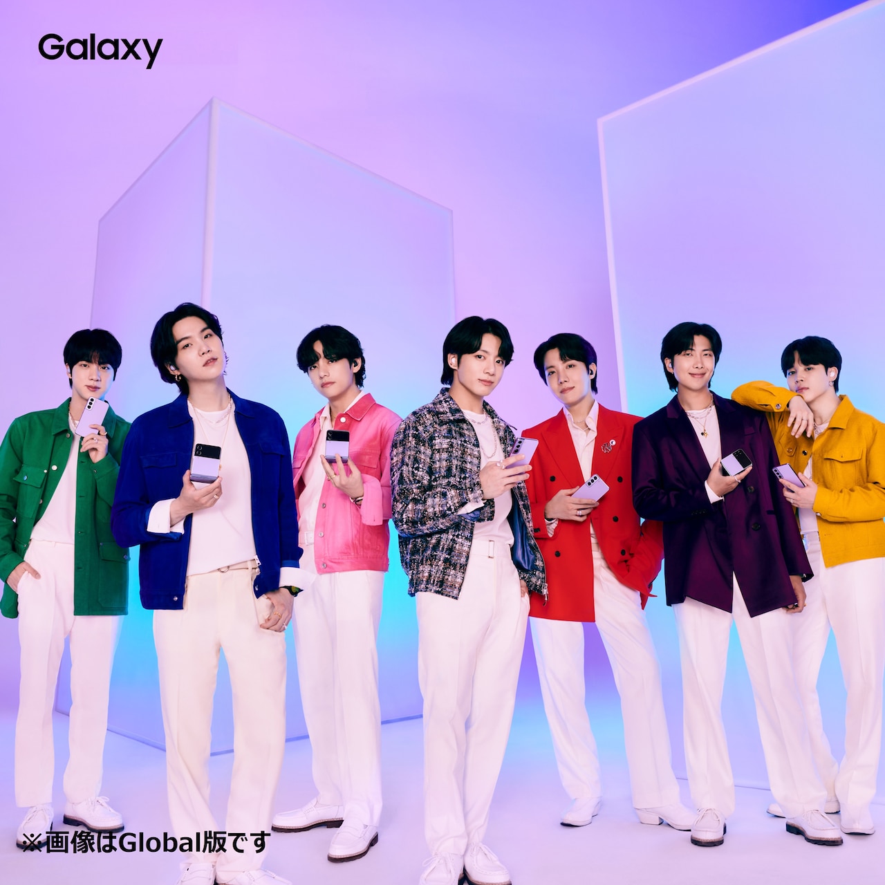 Galaxy Harajuku」、期間限定のBTSコラボ「Galaxy│BTS