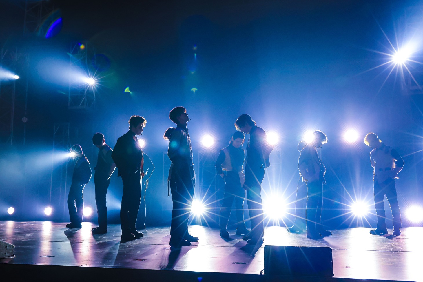 「『M』PREMIUM SHOW CASE」の様子。(c)LAPONE ENTERTAINMENT