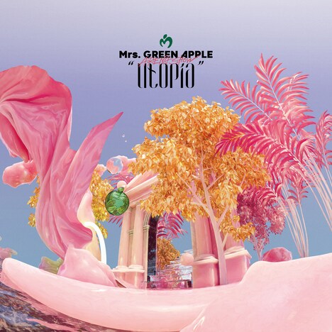 「「Mrs. GREEN APPLE ARENA SHOW “Utopia” supported by PIA 50th Anniversary」」セットリストのプレイリストカバー画像。