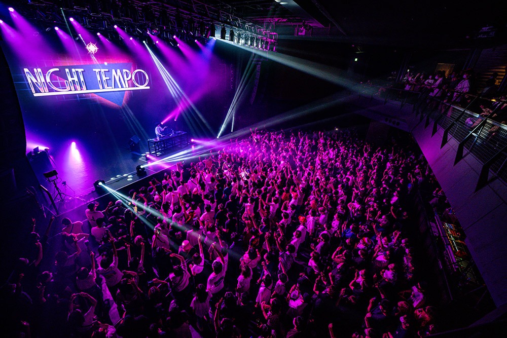 「Night Tempo presents ザ・昭和グルーヴ・ツアー 2022」Spotify O-EAST公演の様子。（Photo by Masanori Naruse）