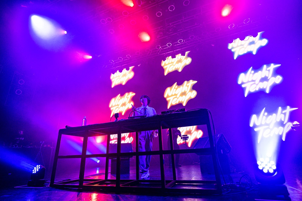 「Night Tempo presents ザ・昭和グルーヴ・ツアー 2022」Spotify O-EAST公演の様子。（Photo by Masanori Naruse）