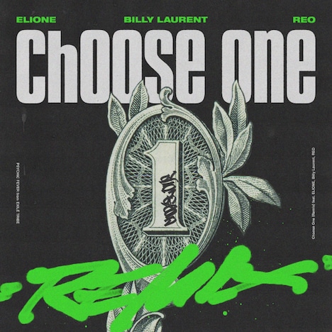 PSYCHIC FEVER from EXILE TRIBE「Choose One (Remix) feat. ELIONE, Billy Laurent, REO」配信ジャケット