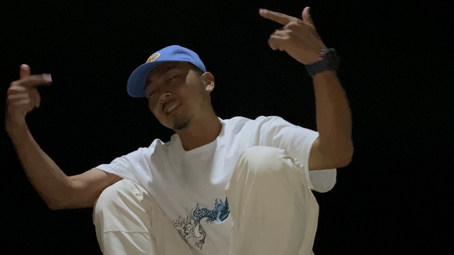 田我流「VIBE feat. MILES WORD, 丸, SHEEF THE 3RD, DJ BUNTA」ミュージックビデオより。