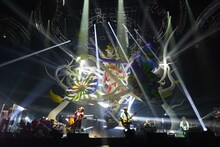 「YUZU ARENA TOUR 2022 SEES -ALWAYS with you-」より8月13日の埼玉・さいたまスーパーアリーナ公演の様子。