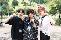 左からリン、シュンジ、リョウセイ。