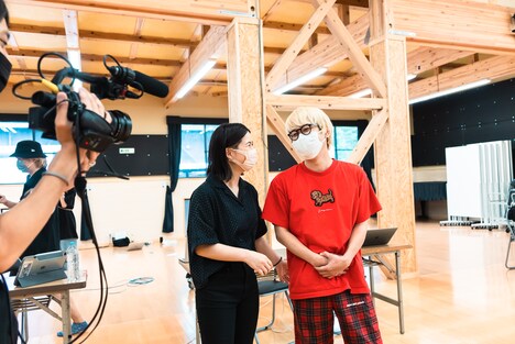 WACK清水氏と渡辺淳之介。