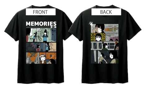 ネクライトーキー「MEMORIES」Tシャツ
