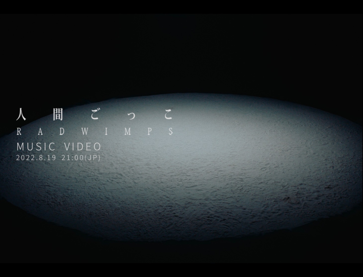 RADWIMPS「人間ごっこ」ミュージックビデオより。