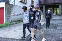 「第二回WACKメンズ合同オーディション2022」早朝二人三脚の様子。