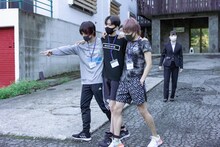 「第二回WACKメンズ合同オーディション2022」早朝二人三脚の様子。