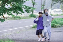 「第二回WACKメンズ合同オーディション2022」早朝二人三脚の様子。