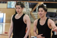 「第二回WACKメンズ合同オーディション2022」コントの様子。