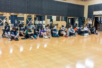 「第二回WACKメンズ合同オーディション2022」の様子。