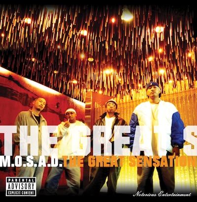 M.O.S.A.D.「THE GREAT SENSATION」ジャケット