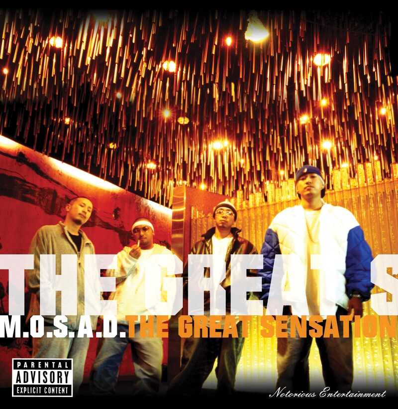 M.O.S.A.D.「THE GREAT SENSATION」ジャケット