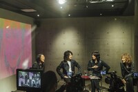 ビジュアルコメンタリー収録時のTHE YELLOW MONKEY。