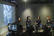 ビジュアルコメンタリー収録時のTHE YELLOW MONKEY。