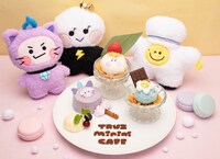 CHILLIとROMYと YOCHIのトリオプレート(c)TRUZ