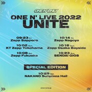 「ONE N' LIVE 2022～UNITE～」告知画像