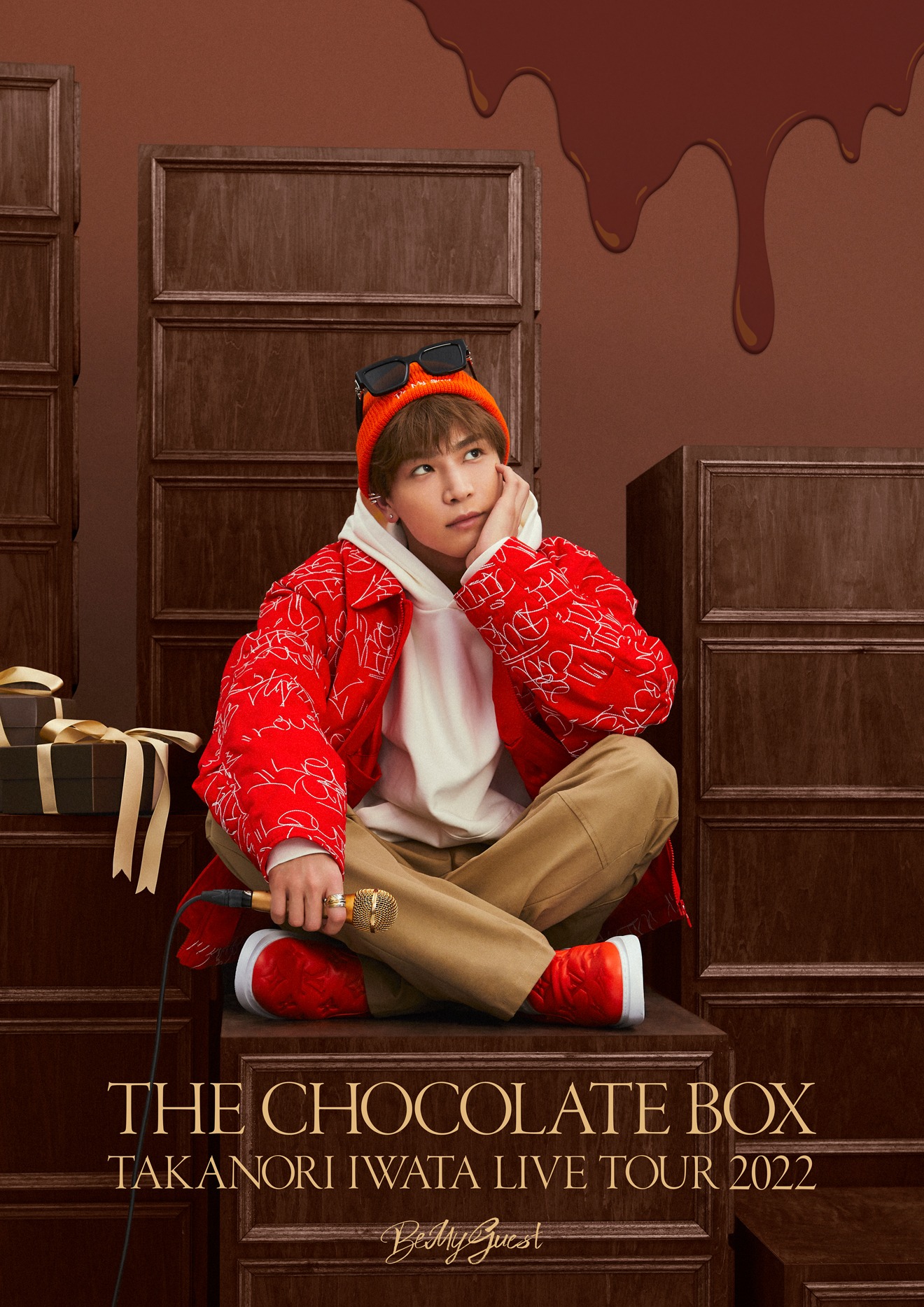 「Takanori Iwata LIVE TOUR 2022 “THE CHOCOLATE BOX”」告知画像