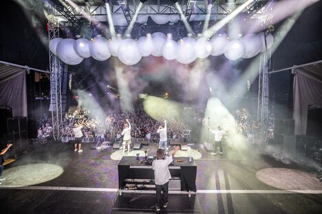 「The 2022 Head in the Clouds Festival」の様子。