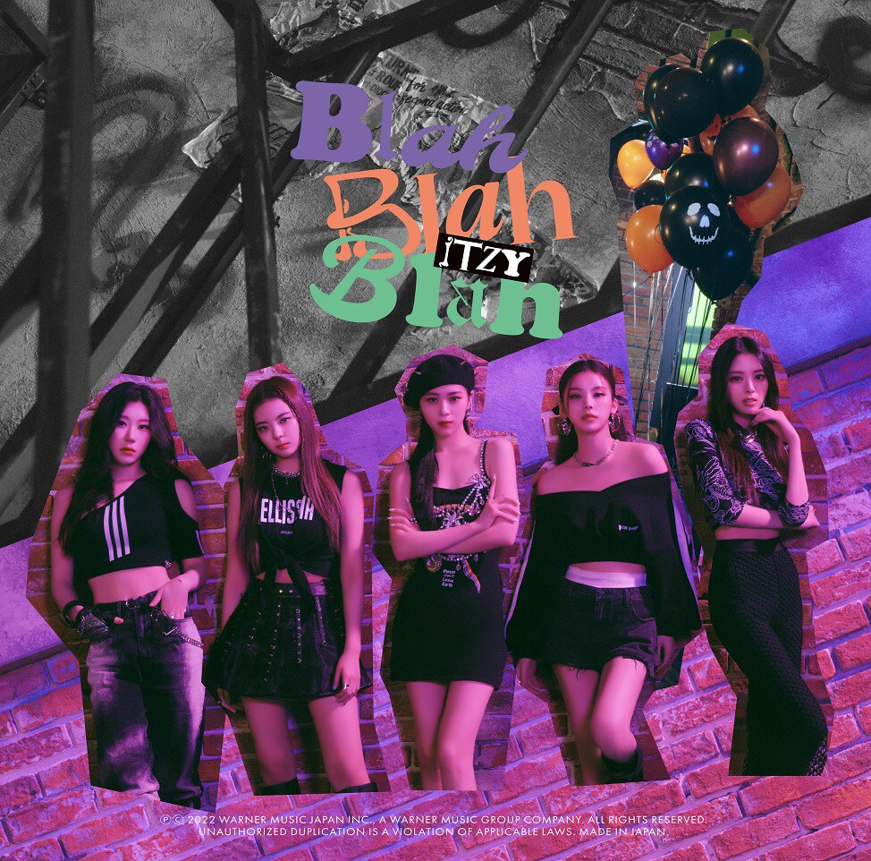 ITZY「Blah Blah Blah」MIDZY JAPAN限定盤ジャケット - ITZYの