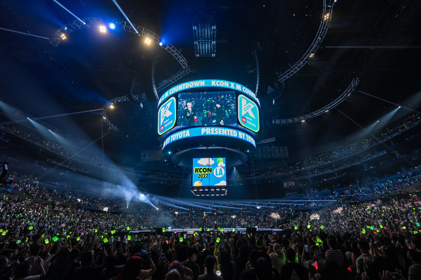 「KCON 2022 LA」8月21日公演の様子。 (c)CJ ENM Co., Ltd, All Rights Reserved