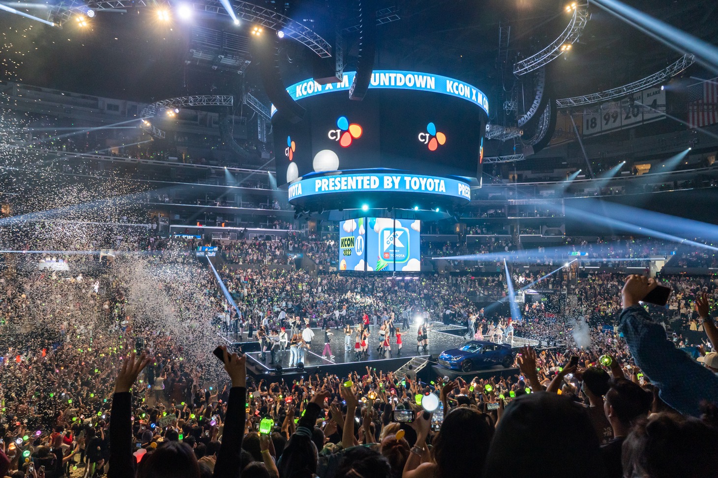 「KCON 2022 LA」8月21日公演の様子。 (c)CJ ENM Co., Ltd, All Rights Reserved