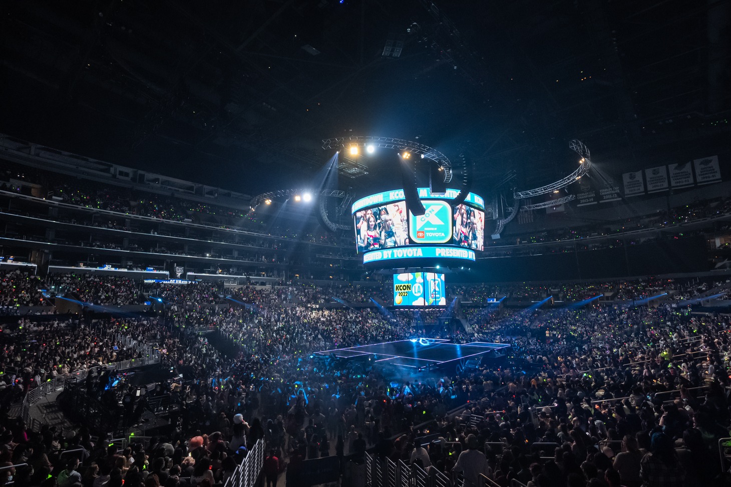 「KCON 2022 LA」8月21日公演の様子。 (c)CJ ENM Co., Ltd, All Rights Reserved