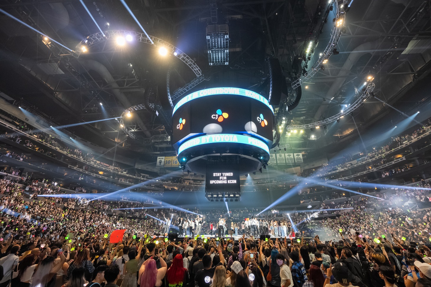 「KCON 2022 LA」8月21日公演の様子。 (c)CJ ENM Co., Ltd, All Rights Reserved