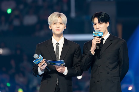 NCT DREAMのジェミンとジェノ。(c)CJ ENM Co., Ltd, All Rights Reserved