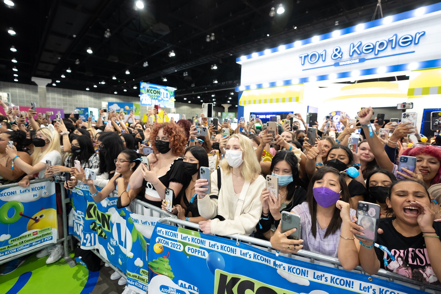 「KCON 2022 LA」の様子。 (c)CJ ENM Co., Ltd, All Rights Reserved