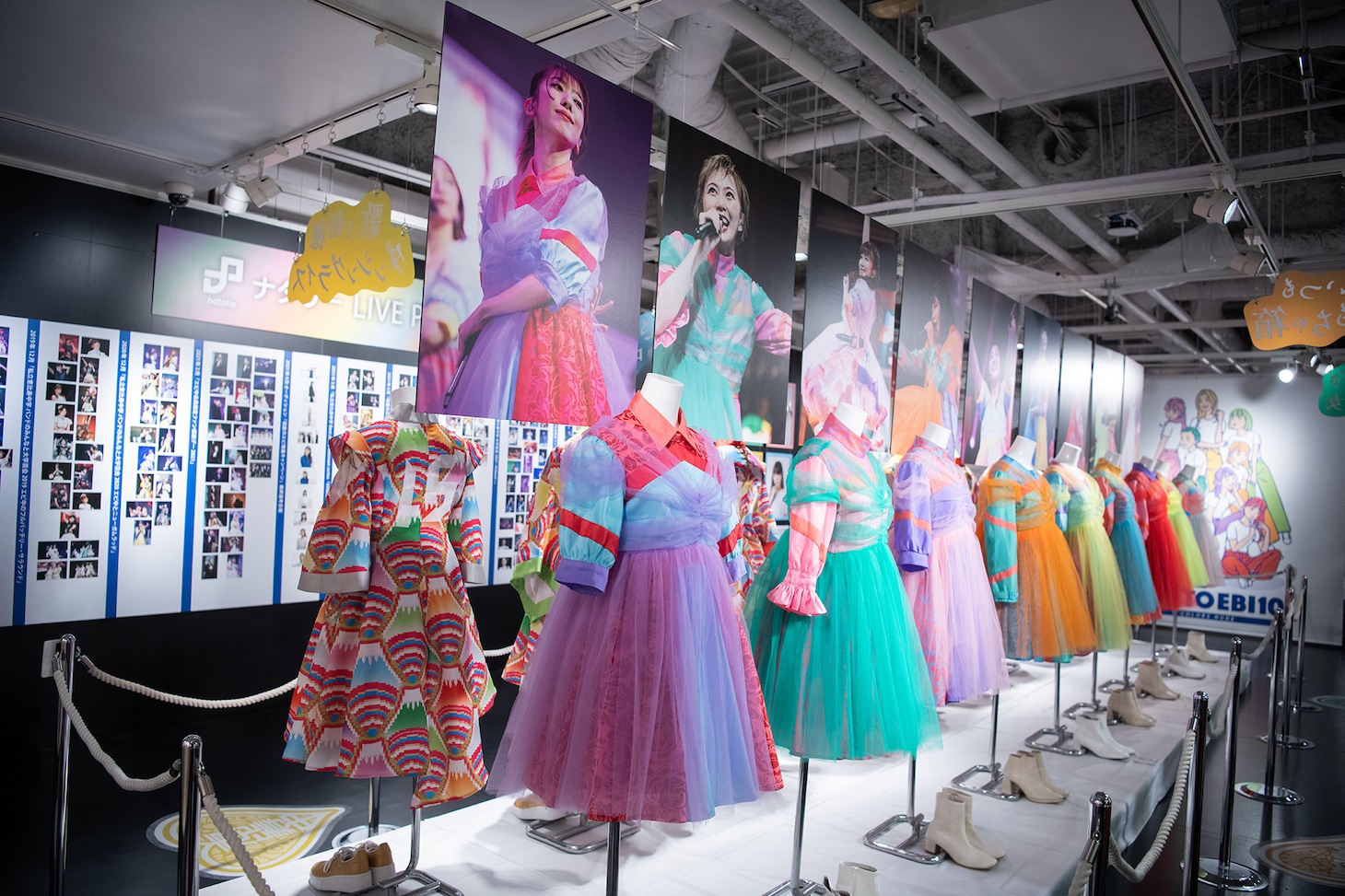 「もっとエビ展 ～9 colors nude～」会場の様子。