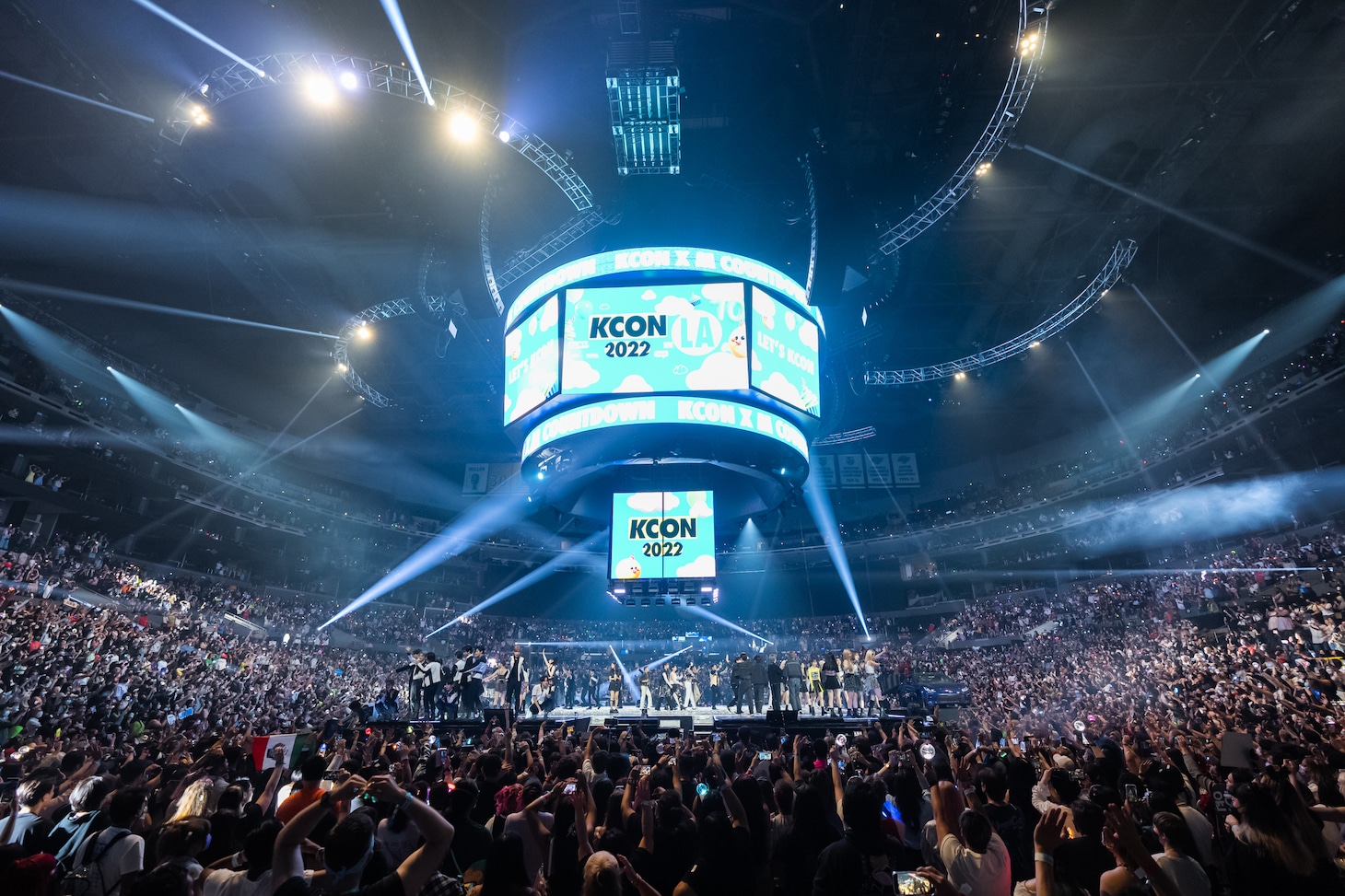 「KCON 2022 LA」20日公演の様子。 (c)CJ ENM Co., Ltd, All Rights Reserved