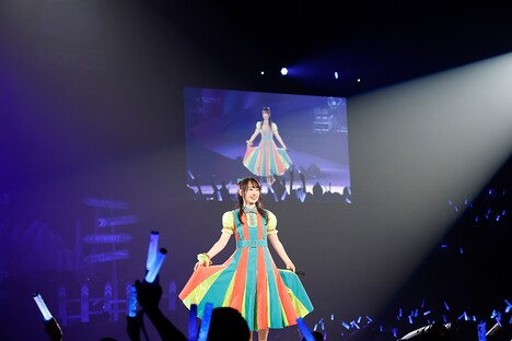 水樹奈々「NANA MIZUKI LIVE HOME 2022」愛知・日本ガイシホール公演の様子。(Photo by kamiiisaka)