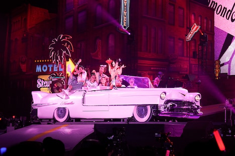 水樹奈々「NANA MIZUKI LIVE HOME 2022」愛知・日本ガイシホール公演の様子。(Photo by kamiiisaka)