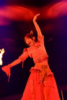 水樹奈々「NANA MIZUKI LIVE HOME 2022」愛知・日本ガイシホール公演の様子。(Photo by kamiiisaka)