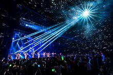 GANG PARADEのライブの様子。