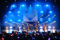 TEAM SHACHIによるライブの様子。（撮影：下山春香）