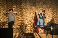 「ライブナタリー “堂島孝平 × 眉村ちあき”」コラボパフォーマンスの様子。（撮影：曽我美芽）