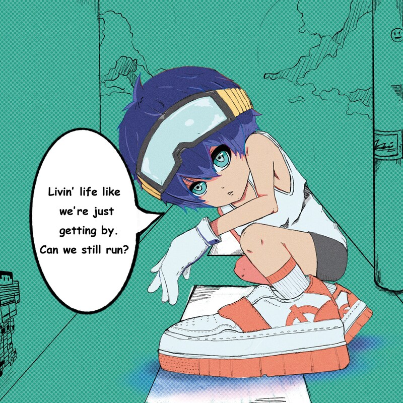 phai「peppermint life」配信ジャケット