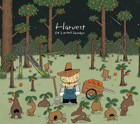 04 Limited Sazabys「Harvest」初回限定盤ジャケット