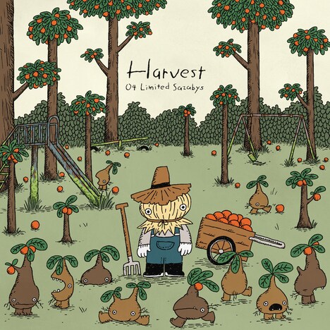 04 Limited Sazabys「Harvest」通常盤ジャケット