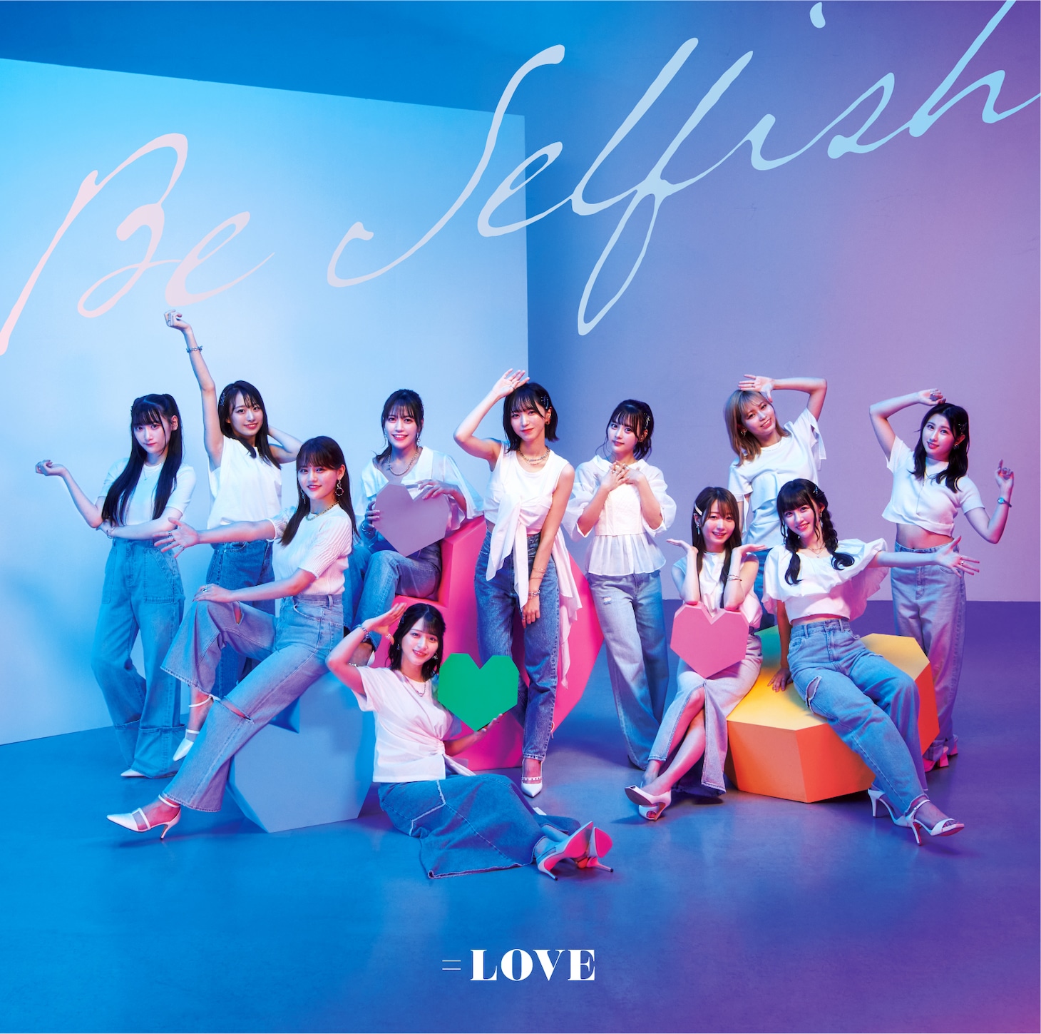 ＝LOVE「Be Selfish」TypeDジャケット