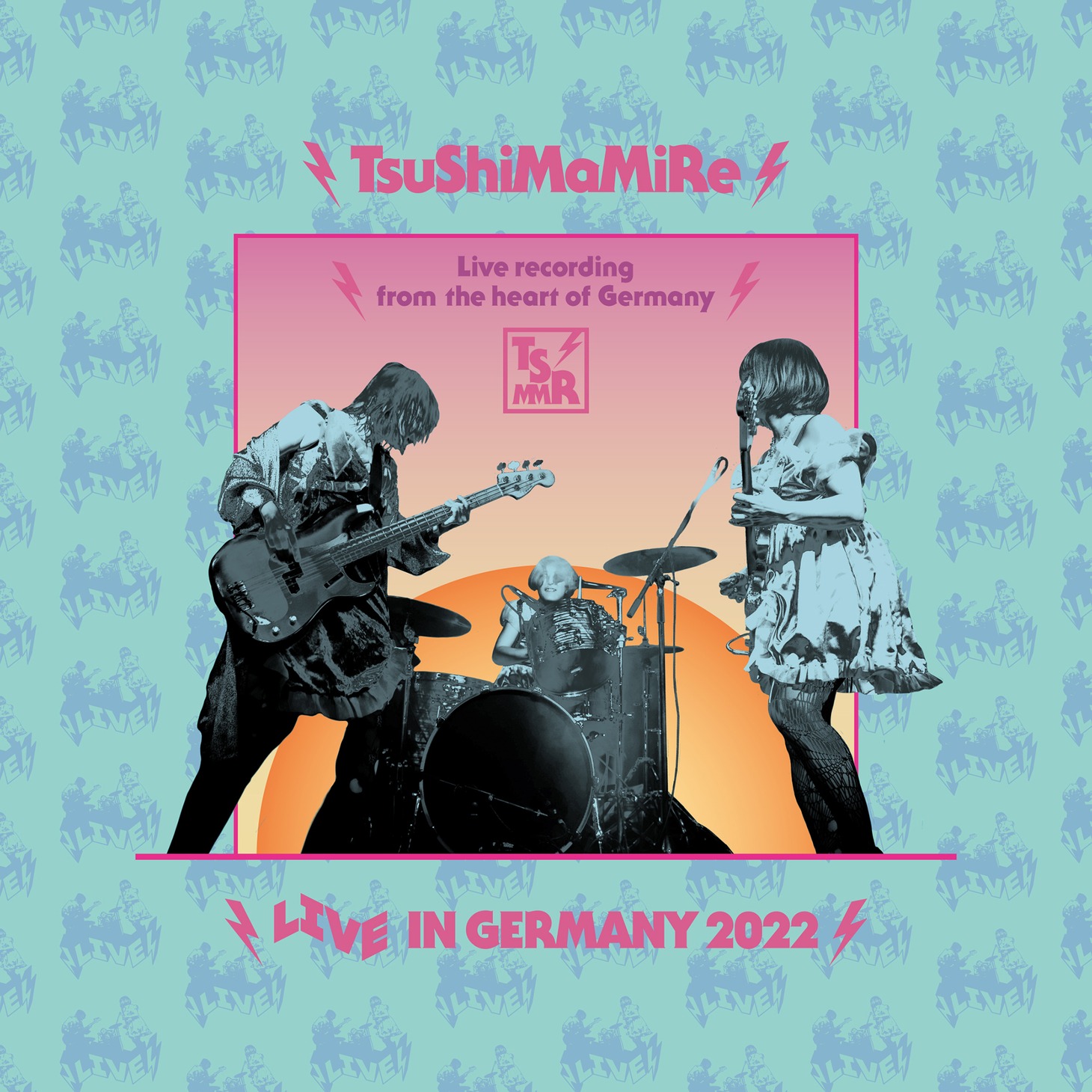 つしまみれ「LIVE IN GERMANY 2022」ジャケット
