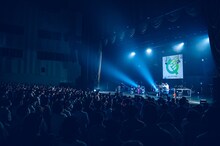 D.A.N.のライブの様子。（撮影：東美樹）